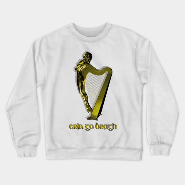 erin go bragh Crewneck Sweatshirt by declancarr